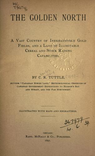 Cover for The golden north