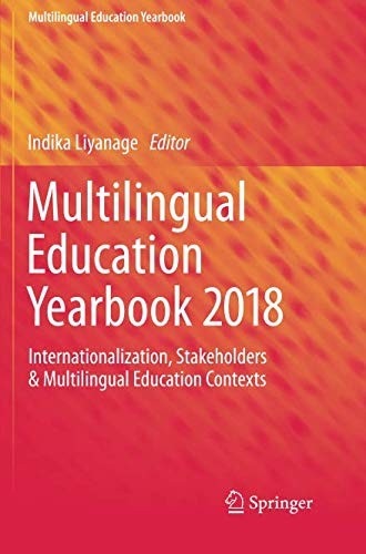 Cover for Multilingual Education Yearbook 2018