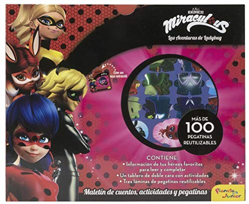 Cover for Miraculous. Maletín de cuentos, actividades y pegatinas