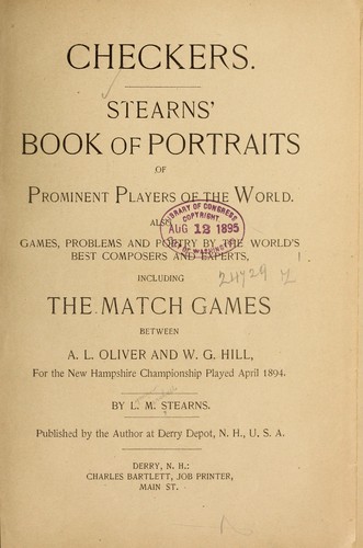 Cover for Checkers