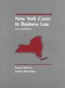 Cover for New York cases in business law