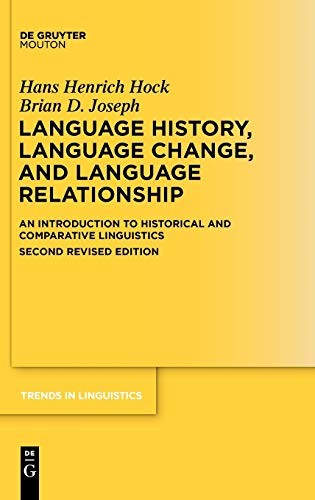 Cover for Language history, language change, and language relationship