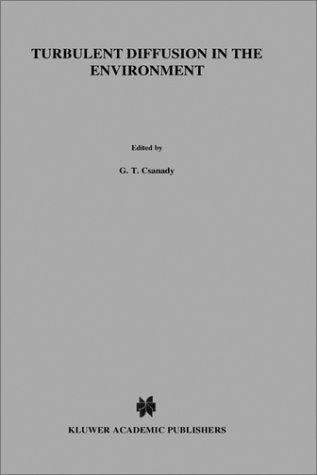Cover for Turbulent diffusion in the environment