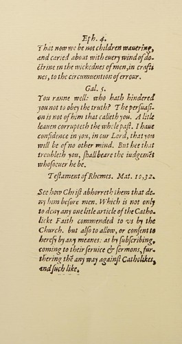 Cover for An apology against the defence of schisme (1593)