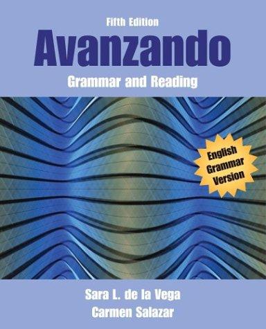 Cover for Avanzando