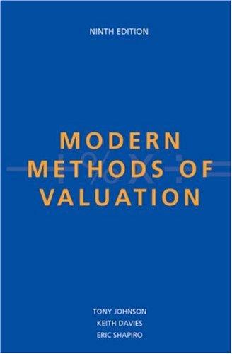 Cover for Modern Methods of Valuation, Ninth Edition