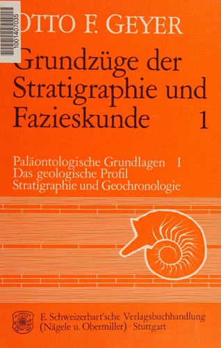 Cover for Grundzüge der Stratigraphie und Fazieskunde