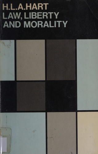 Cover for Law, liberty and morality