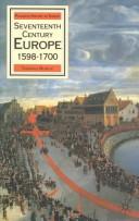 Cover for Seventeenth century Europe