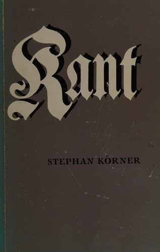 Cover for Kant