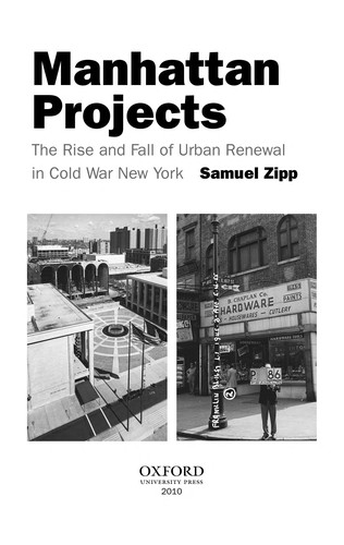 Cover for Manhattan projects