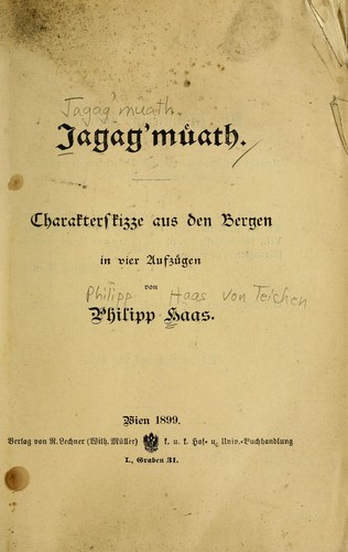 Cover for Jagag'müath