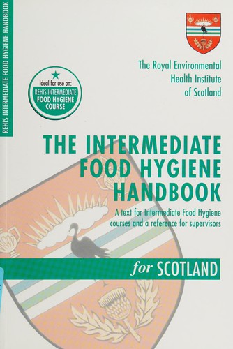 Cover for The intermediate food hygiene handbook for Scotland