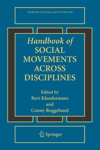 Cover for Handbook of Social Movements Across Disciplines (Handbooks of Sociology and Social Research) (Handbooks of Sociology and Social Research)