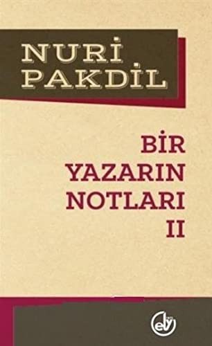 Cover for Bir Yazarin Notlari 2