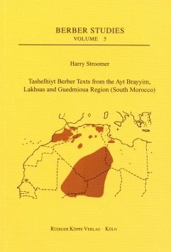 Cover for Tashelhiyt Berber texts from the Ayt Brayyim, Lakhsas and Guedmioua region (South Morocco)
