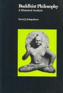 Cover for Buddhist philosophy