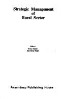 Cover for Strategic management of rural sector