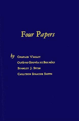 Cover for Four papers presented in the Institute for Brazilian Studies, Vanderbilt University