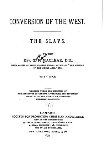 Cover for slavs