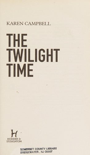 Cover for The twilight time