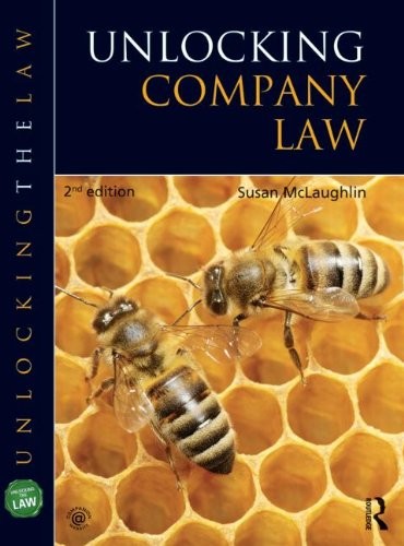 Cover for Unlocking Company Law (Unlocking the Law)