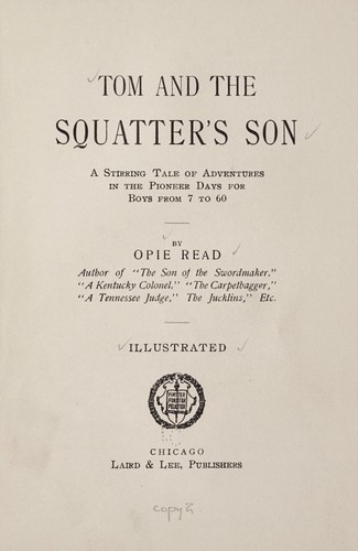 Cover for Tom and the squatter's son