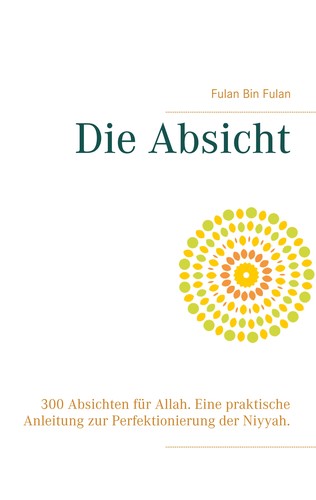 Cover for Die Absicht