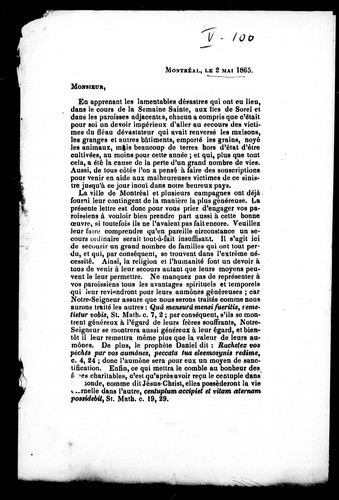 Cover for [Lettre]