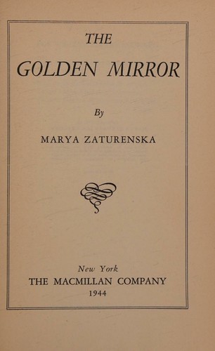 Cover for The golden mirror