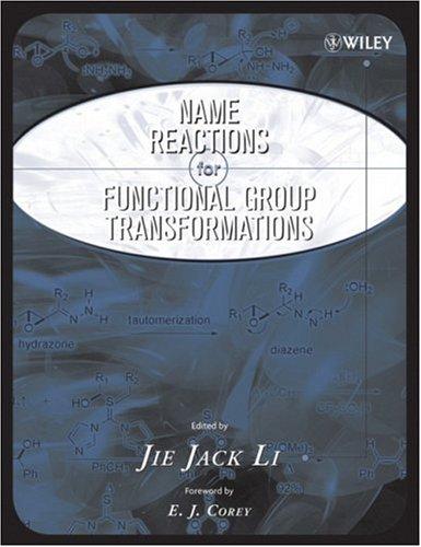 Cover for Name Reactions of Functional Group Transformations (Comprehensive Name Reactions)
