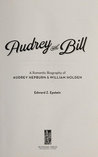 Cover for Audrey and Bill