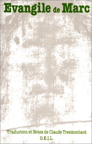 Cover for L'Evangile de Marc