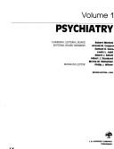 Cover for Psychiatry