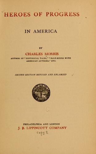 Cover for Heroes of progress in America