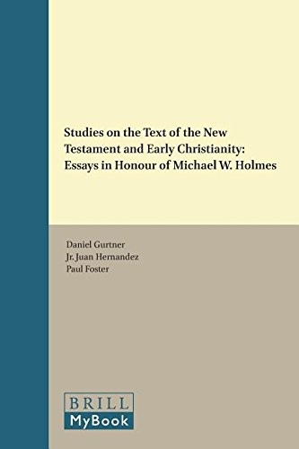 Cover for Studies on the Text of the New Testament and Early Christianity