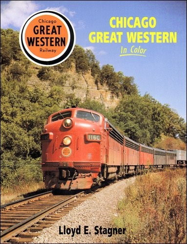 Cover for Chicago Great Western, in color