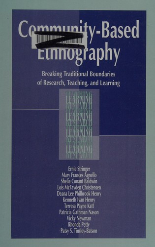 Cover for Community-Based Ethnography