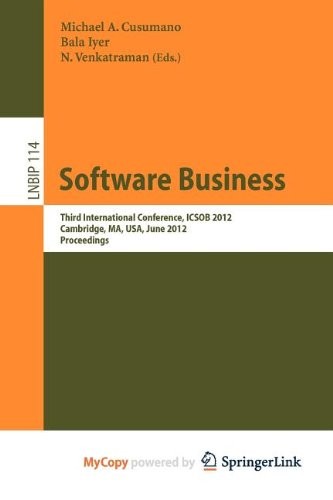 Cover for Software Business