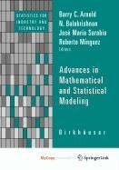 Cover for Advances in Mathematical and Statistical Modeling
