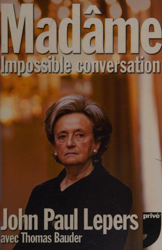 Cover for Madâme