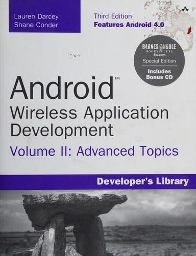 Cover for Android wireless application development