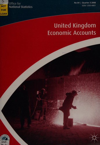Cover for United Kingdom economic accounts no. 64, 3rd quarter 2008