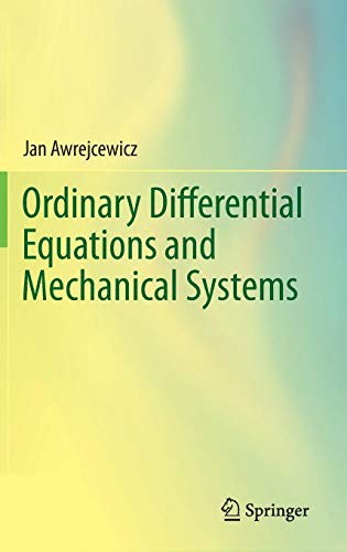 Cover for Ordinary Differential Equations and Mechanical Systems