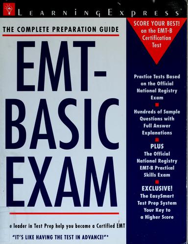 Cover for EMT-basic exam.