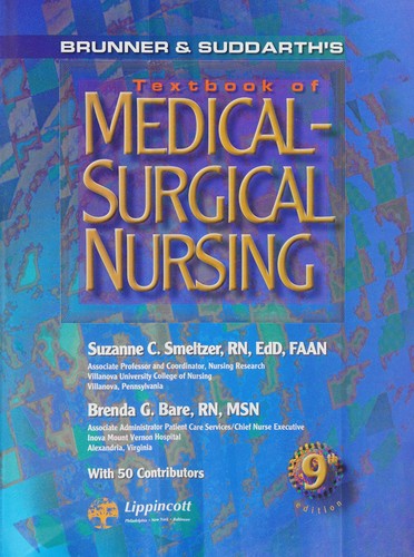 Cover for Brunner and Suddarth's textbook of medical-surgical nursing.