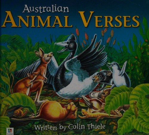 Cover for Australian animal verses