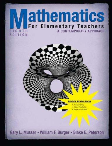 Cover for Mathematics for Elementary Teachers