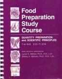 Cover for Food preparation study course
