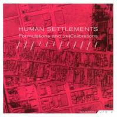 Cover for Human settlements